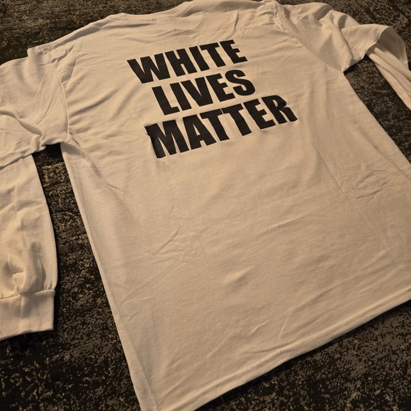 BOOTLEG White Lives Matter long-sleeve - Picture 6 of 9